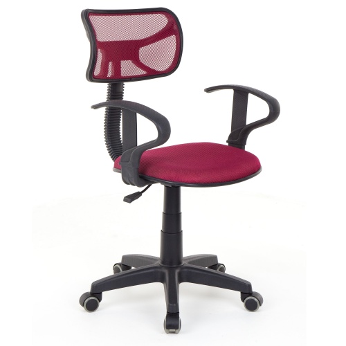 Fotel biurowy - model 8904 - bordowy