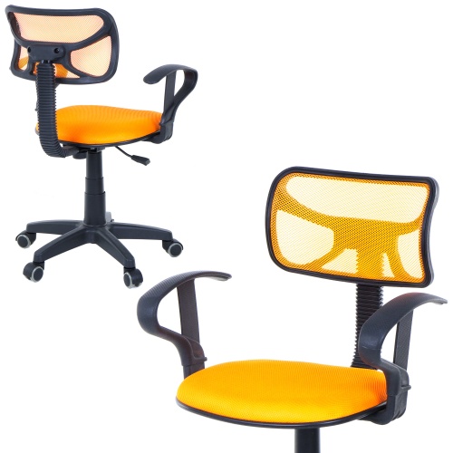 Fotel biurowy - model 8904 - pomarańczowy