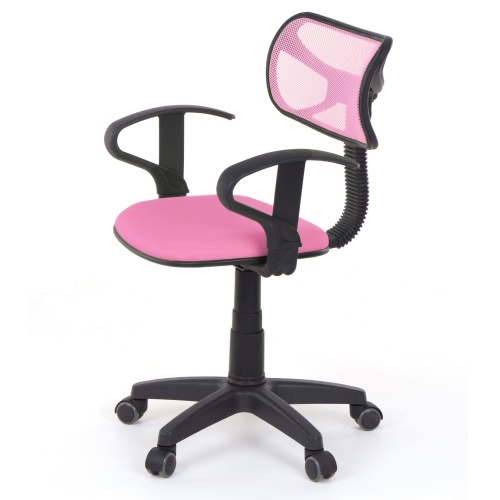 Fotel biurowy - model 8904 - różowy