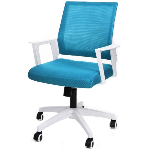 Fotel biurowy - F360 - niebieski