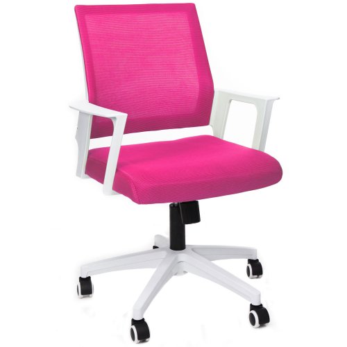 Fotel biurowy - F360 - różowy