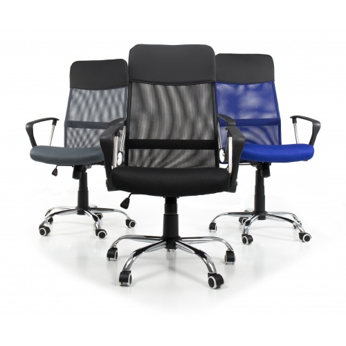 Fotel biurowy Nordhold - 2501 - szary