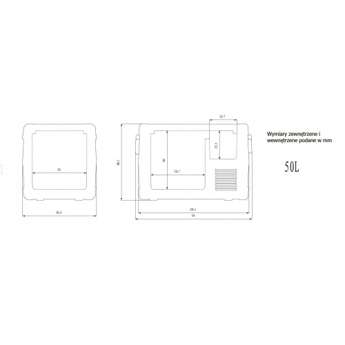 Lodówko-zamrażarka Abarqs Evercool LF-50